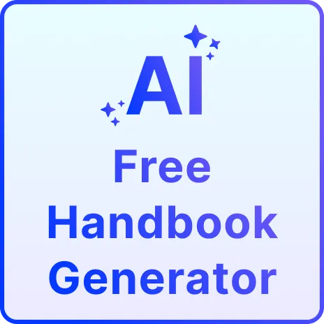  Free AI Handbook Generator, Free AI Handbook Maker Online