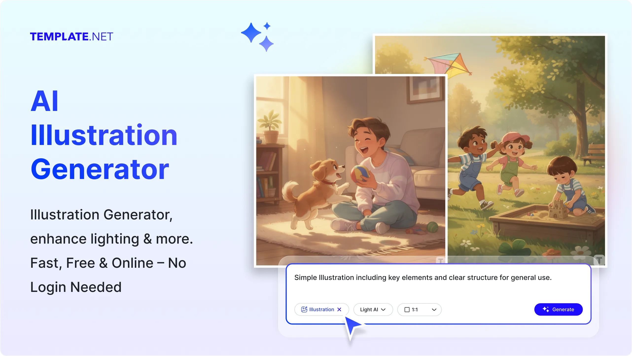 Free AI Illustration Generator, Create Illustration Images Online [ No Signup ]