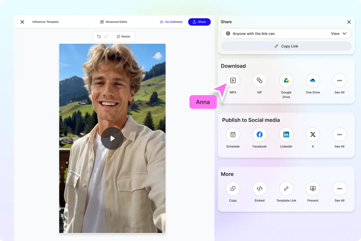 AI Influencer Generator Online – Create Professional AI Influencer Videos