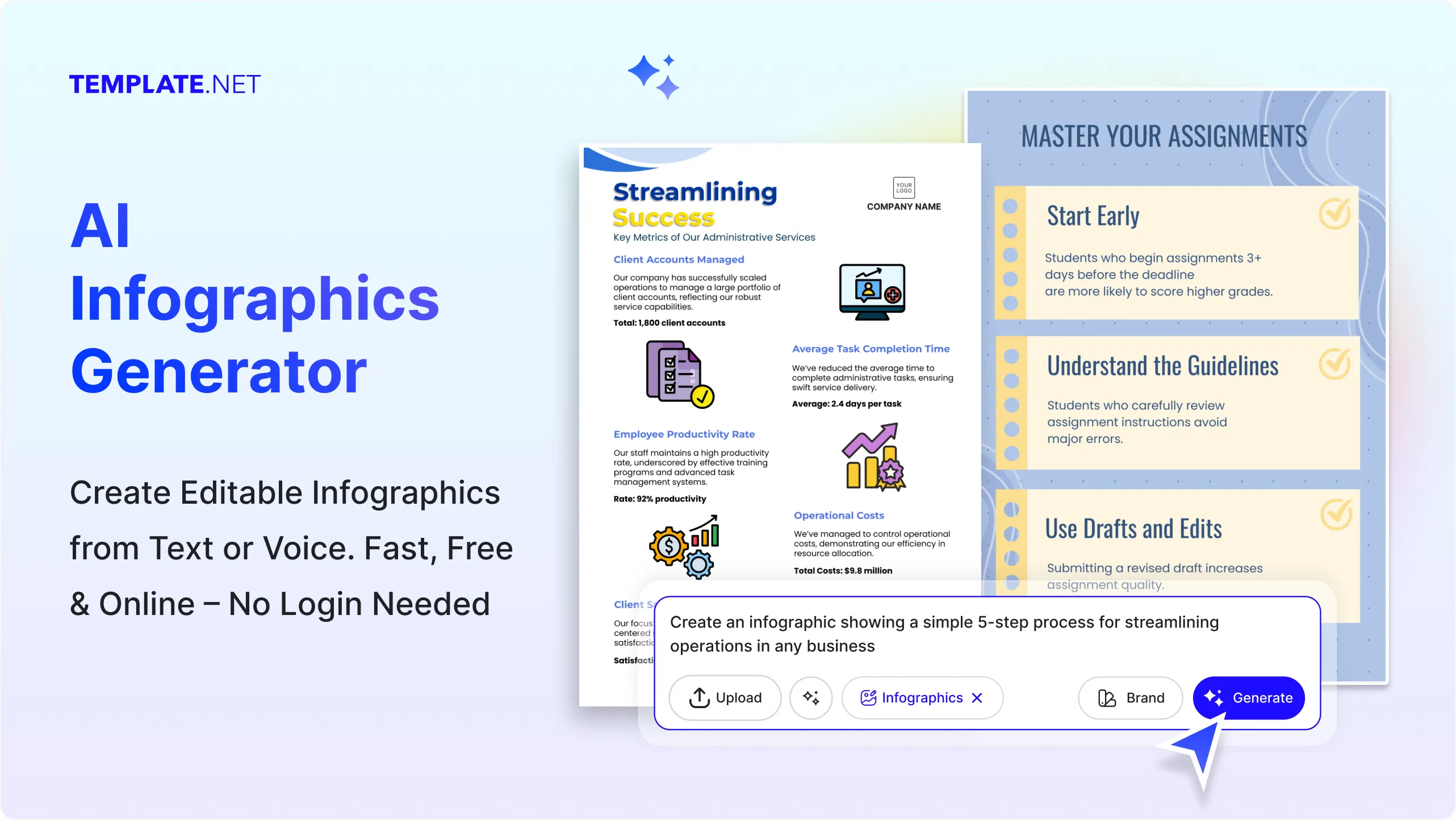 Free AI Infographics Generator, Free Infographics Maker Online