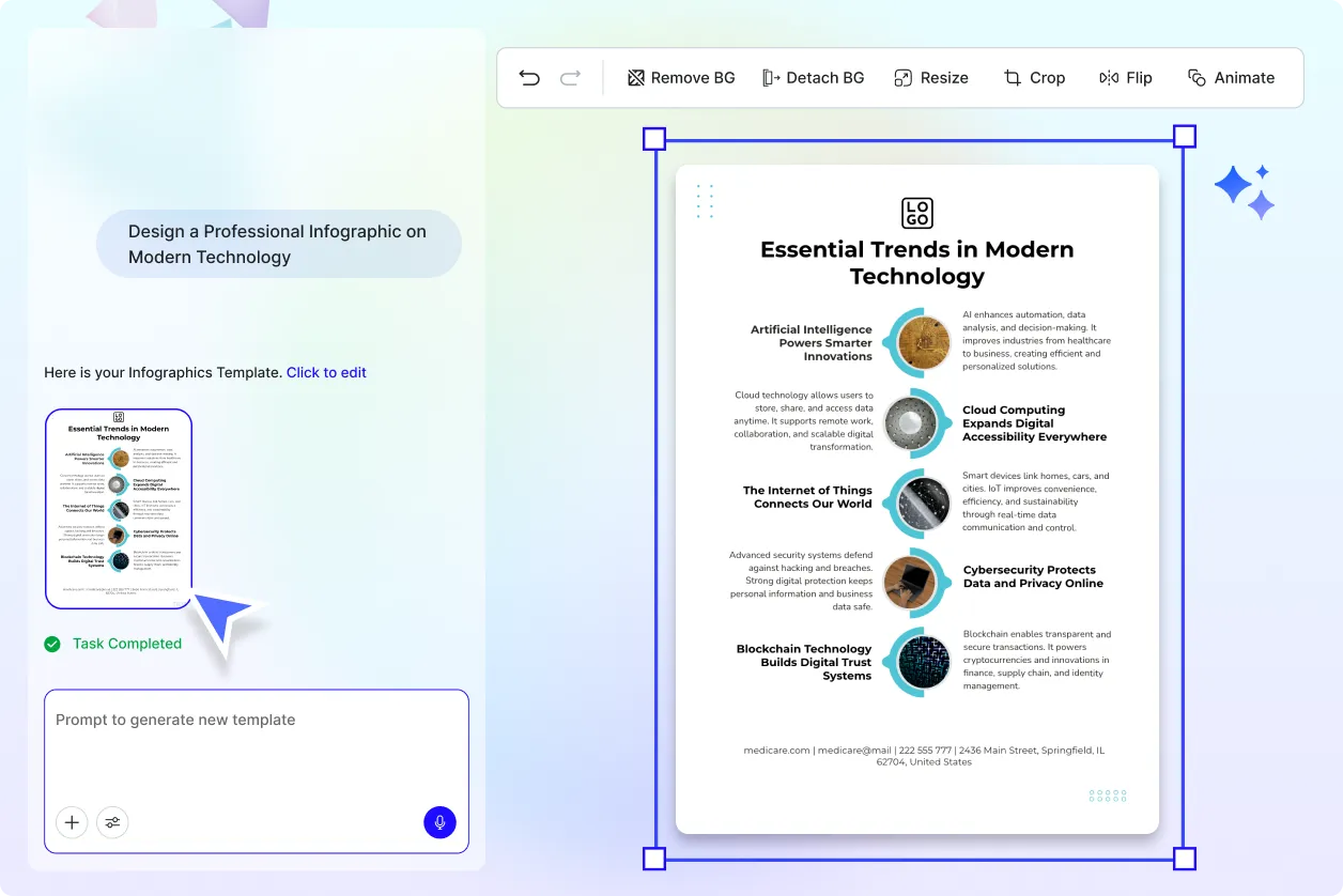 Free AI Infographic Generator, Create Infographic Images Online [ No Signup ]
