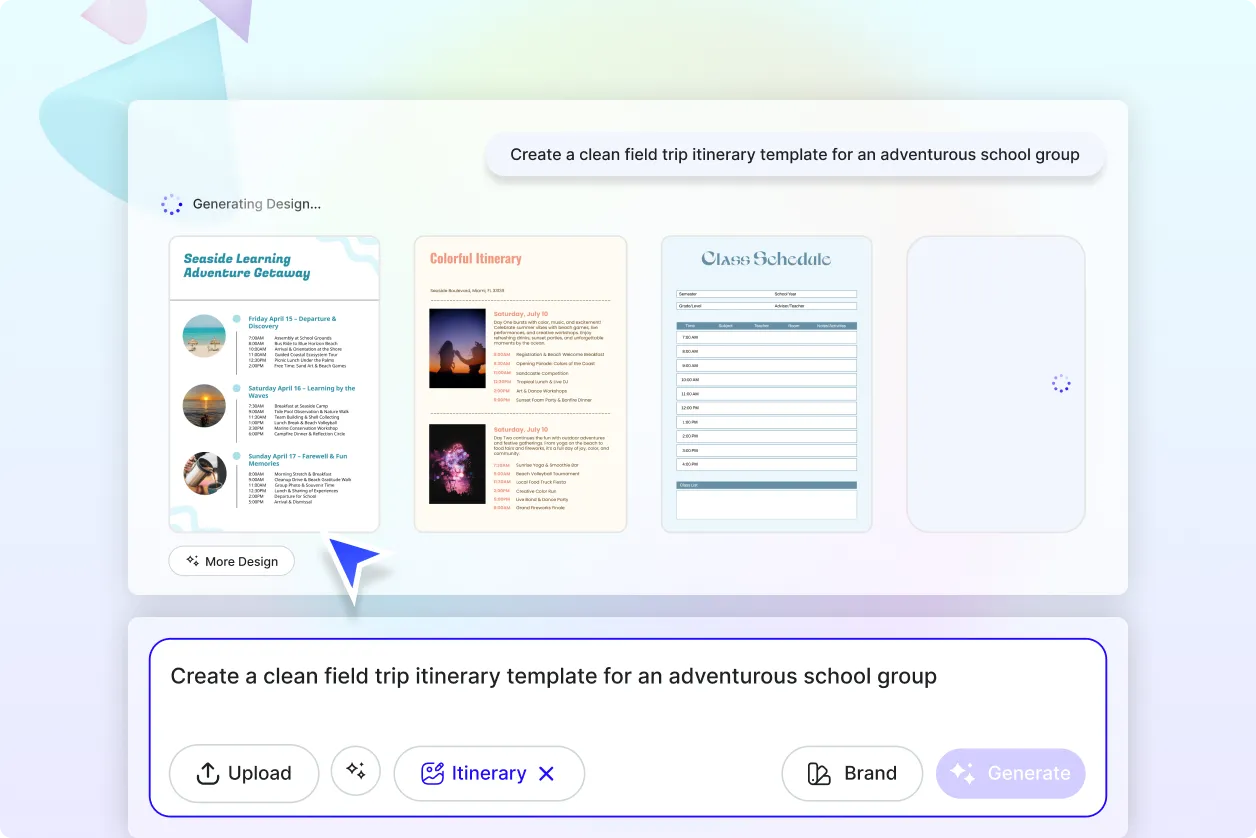 Free AI Itinerary Generator, Free AI Travel Itinerary Maker Online