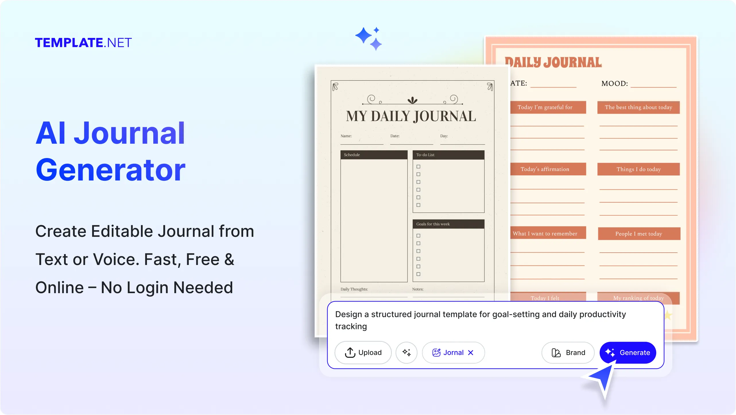 Free AI Journal Generator, Free AI Journal Maker Online