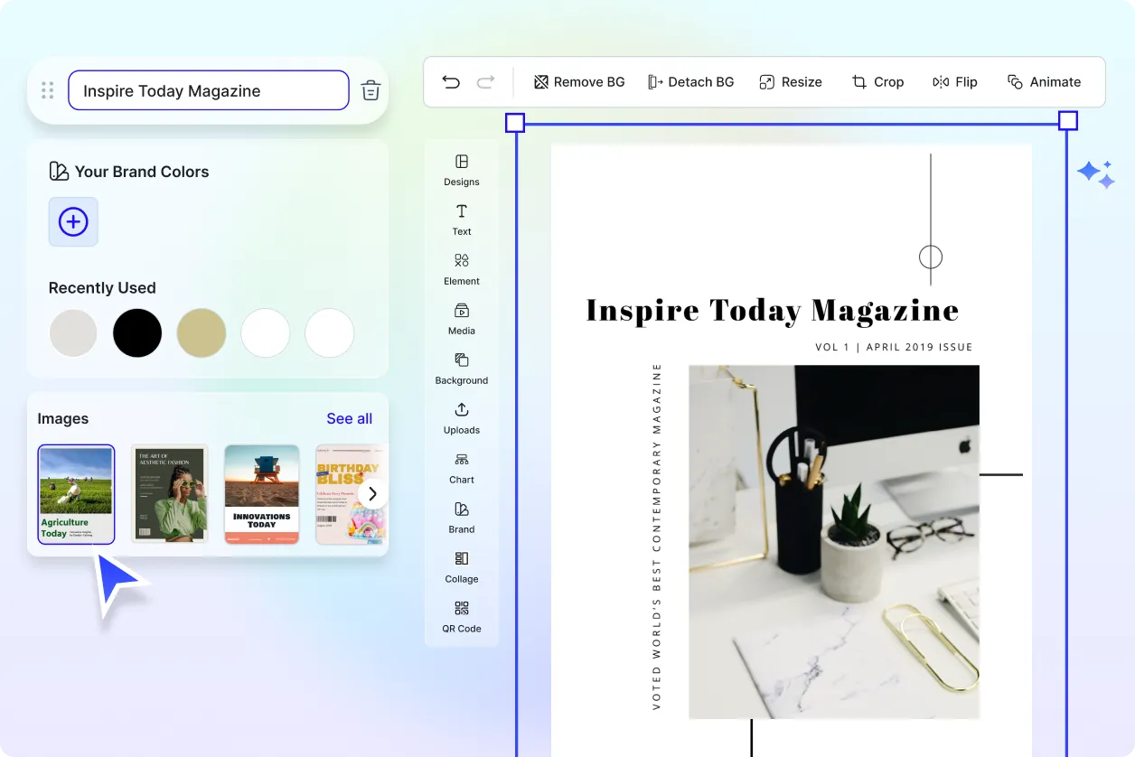Free AI Magazine Generator, Free AI Magazine Maker Online