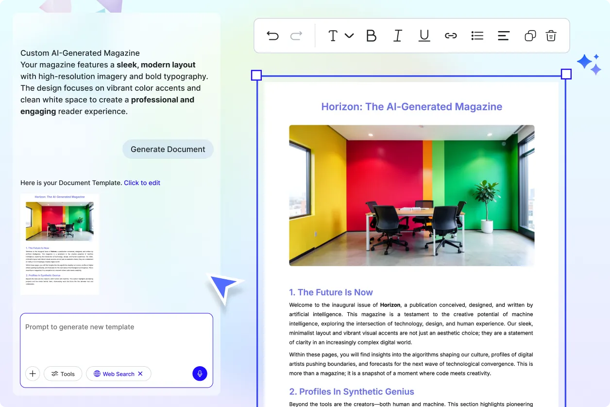 Free AI Magazine Generator Online, AI Magazine Maker [ No Signup ]