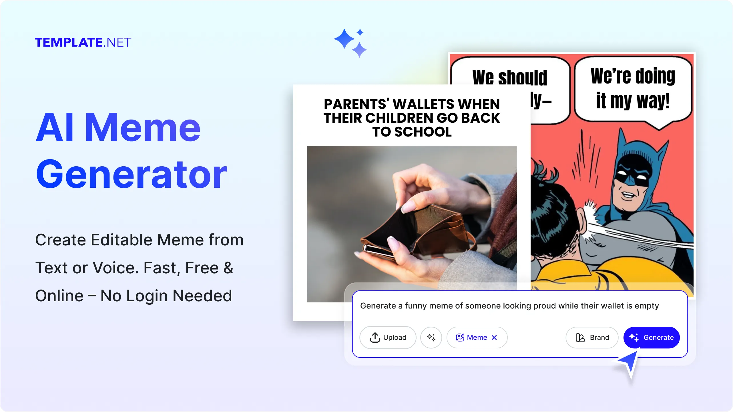 Free AI Meme Generator, Free Meme Maker Online