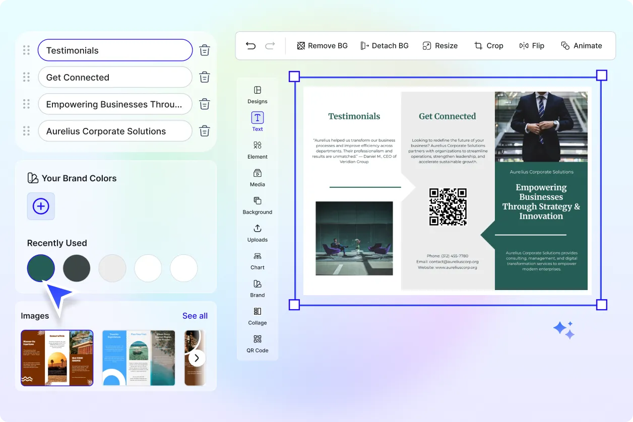Free AI Pamphlet Generator, Free Pamphlet Maker Online