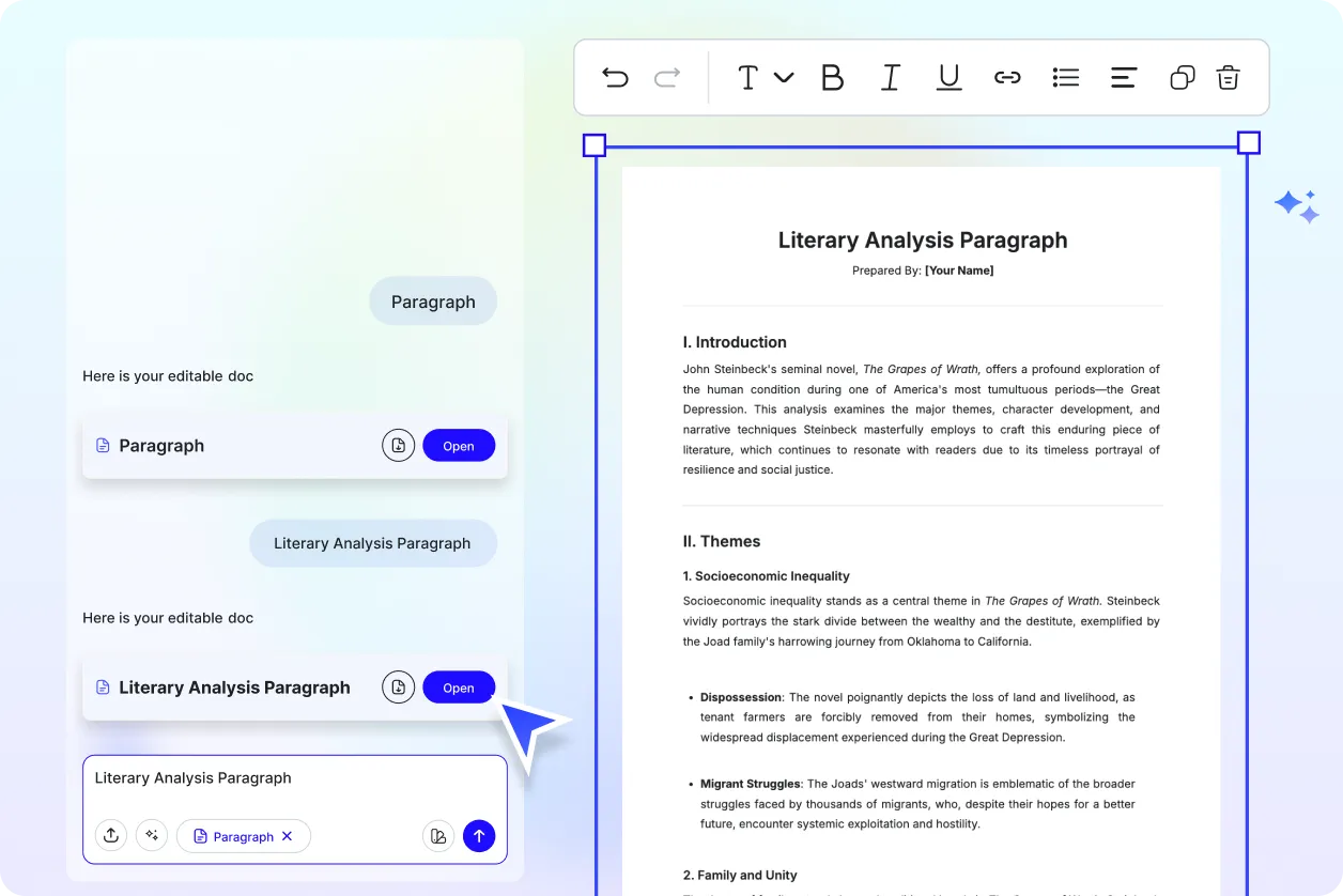 Free AI Paragraph Generator, Online Paragraph Writing Tool