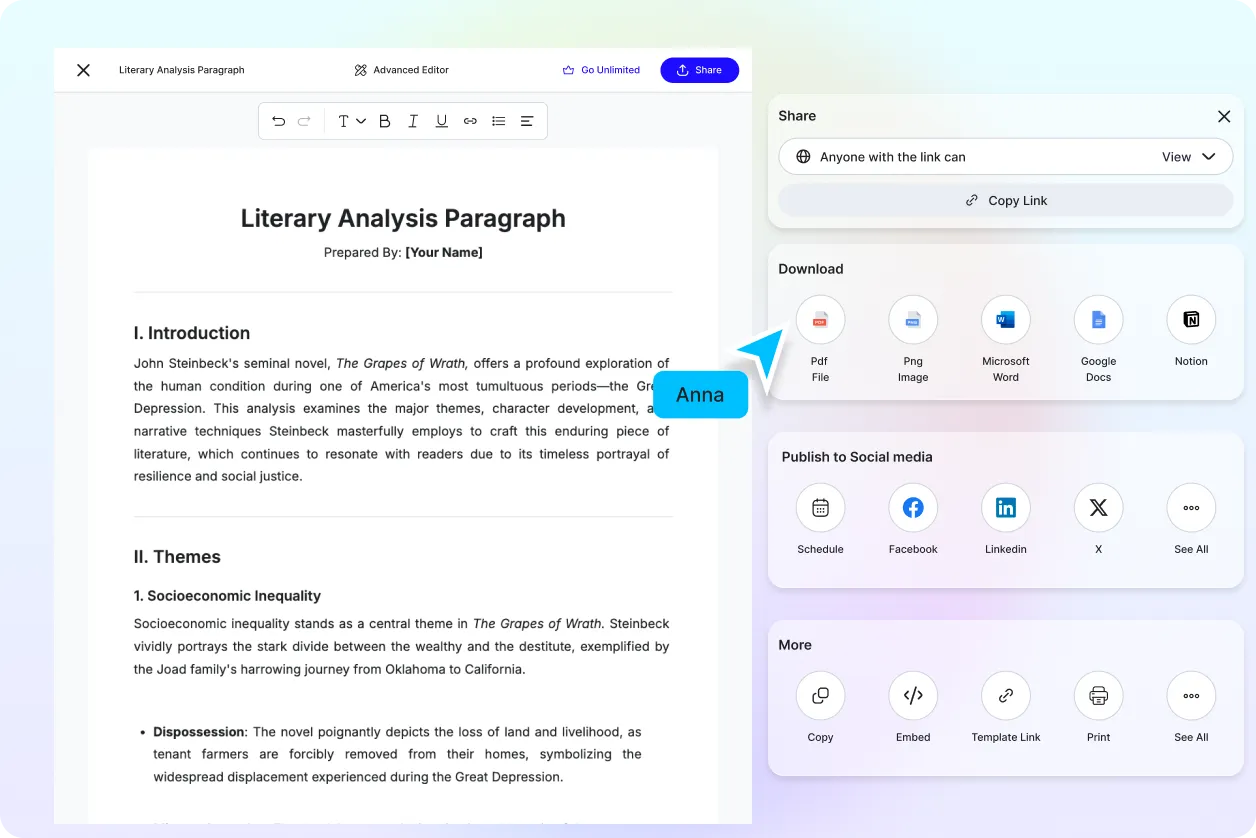 Free AI Paragraph Generator, Online Paragraph Writing Tool