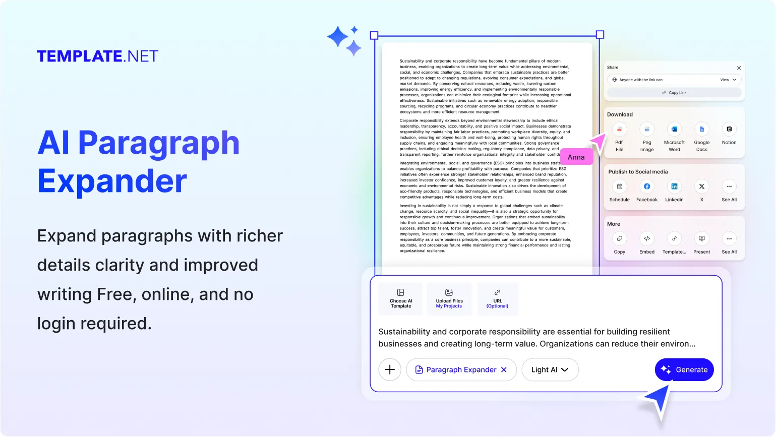 Free AI Paragraph Expander, AI Paragraph Expansion Tool Online [ No Signup ]