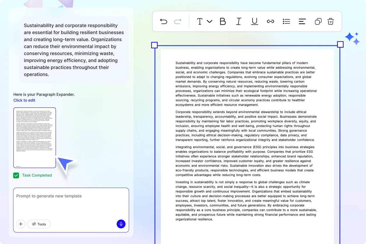 Free AI Paragraph Expander, AI Paragraph Expansion Tool Online [ No Signup ]