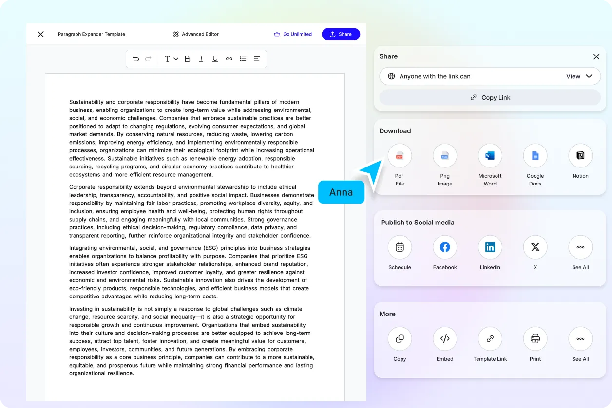 Free AI Paragraph Expander, AI Paragraph Expansion Tool Online [ No Signup ]