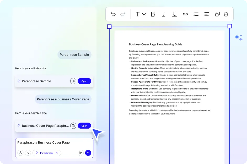 Free AI Paraphraser Generator, Online Text Rewriter Tool