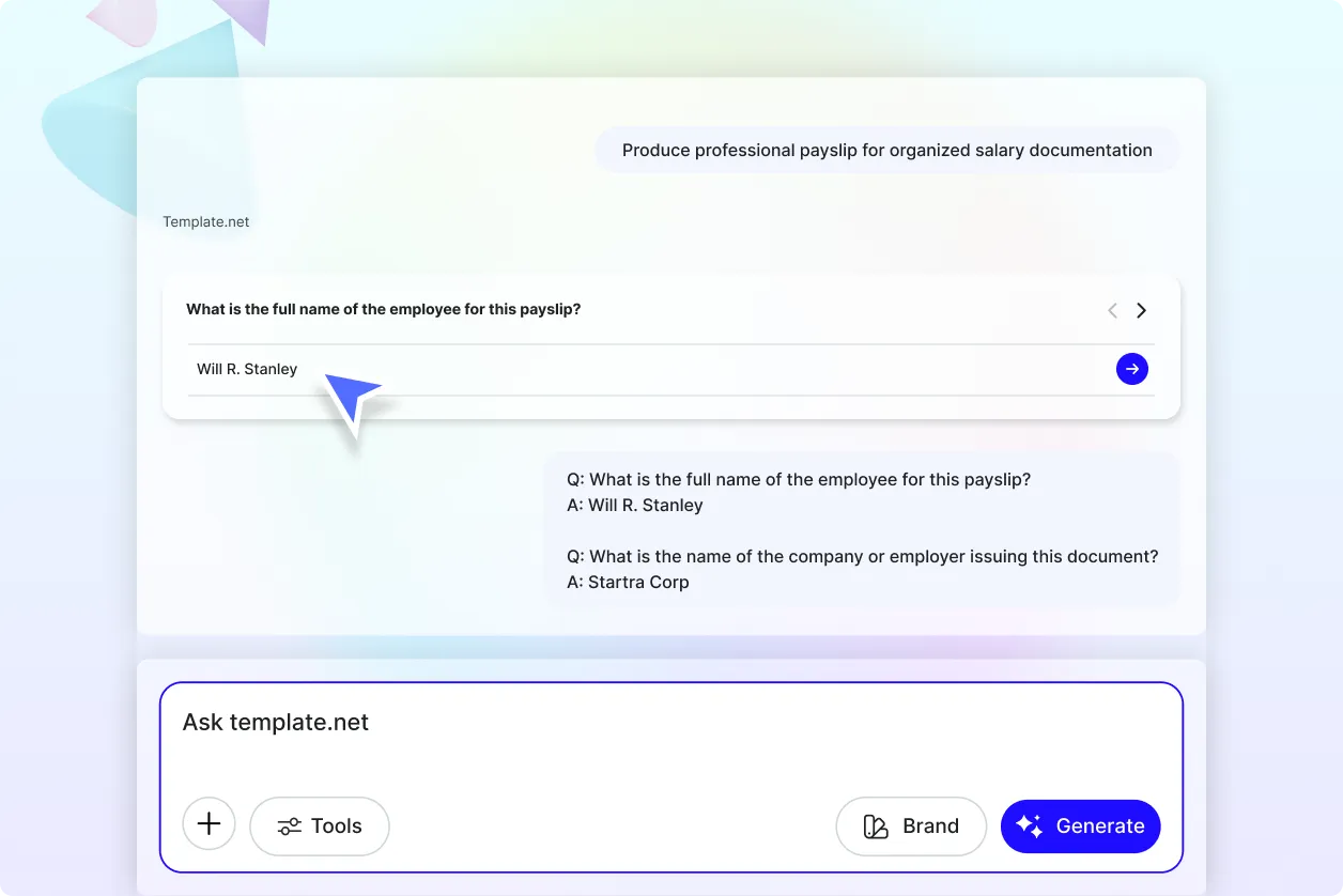 Free AI Payslip Generator, AI Payslip Maker [ No Signup ]