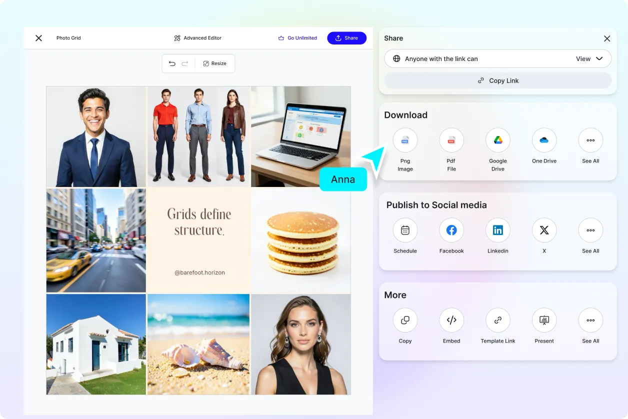 Free AI Photo Grid Generator, Create Photo Collages Online [ No Signup ]