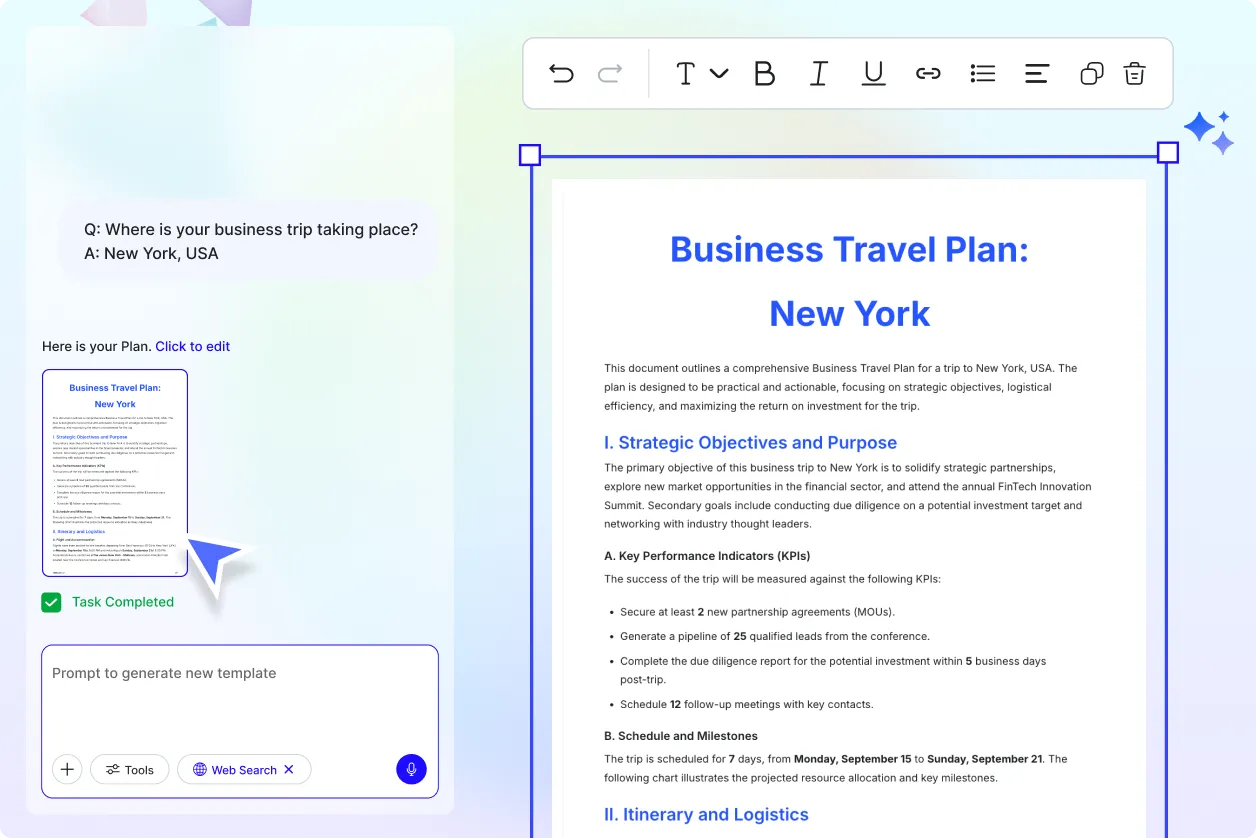 Free AI Plan Generator, Free AI Plan Maker [ No Signup ]