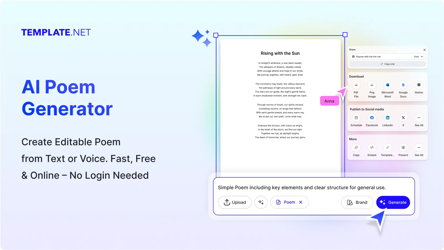 Free AI Poem Generator | Online Poem Maker Tool