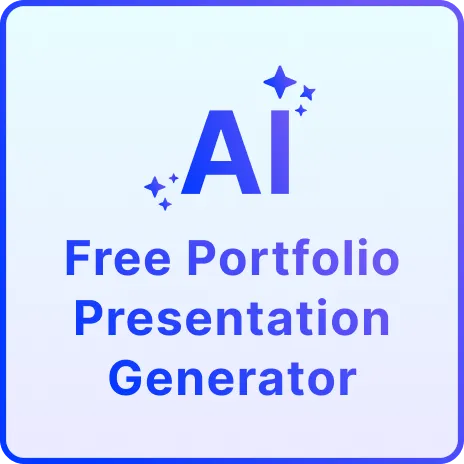 Free AI Portfolio Presentation Generator, AI Portfolio Presentation Maker Online [ No Signup ]