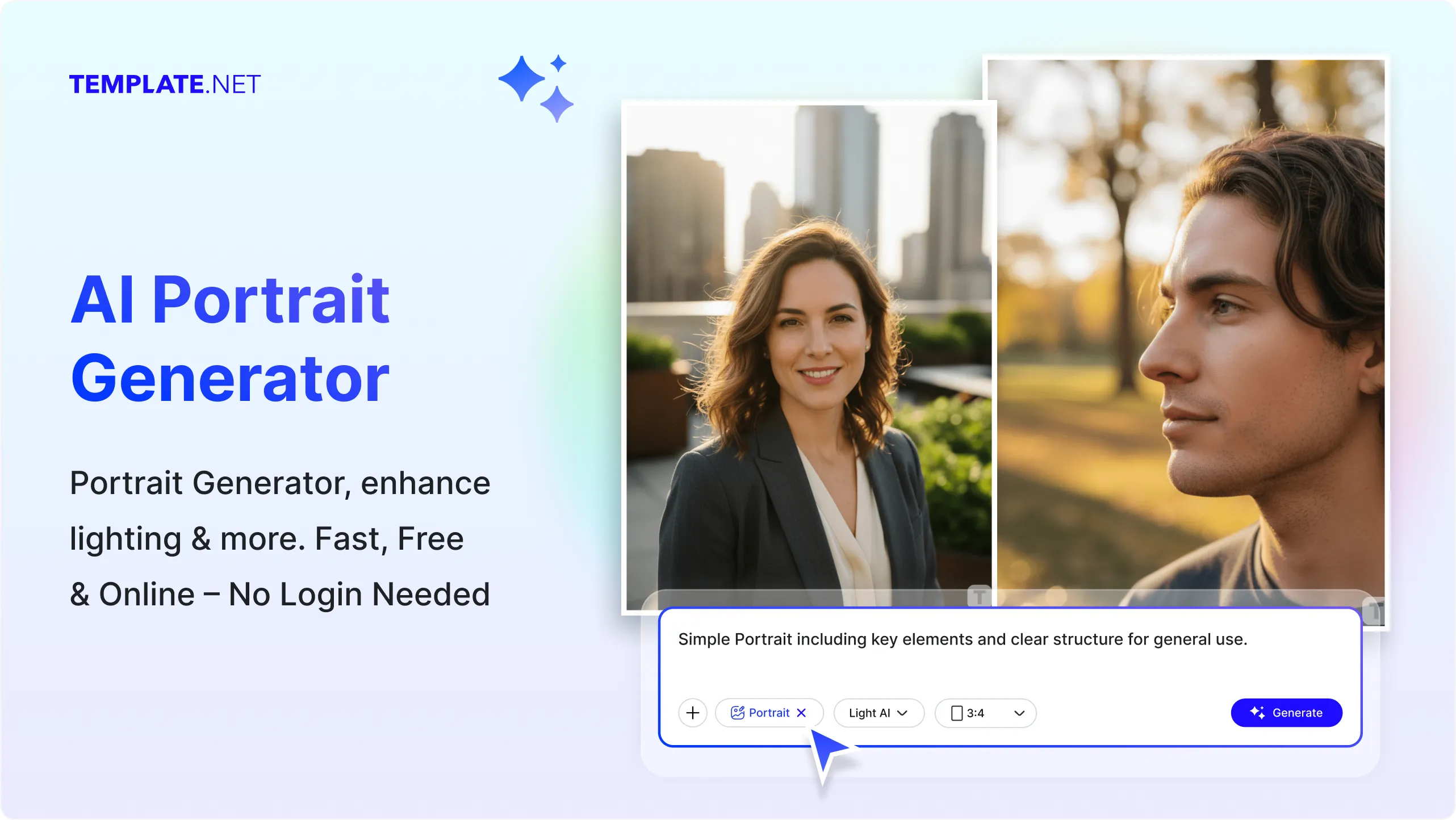 Free AI Portrait Generator, Create Portrait Images Online [ No Signup ]