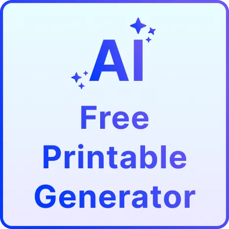 Free AI Printable Generator, Create Custom Printable Templates Online