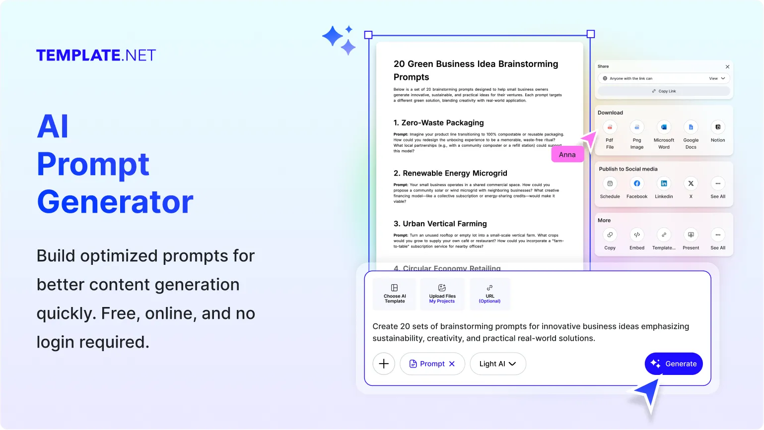 Free AI Prompt Generator | AI Prompt Writing Tool Online