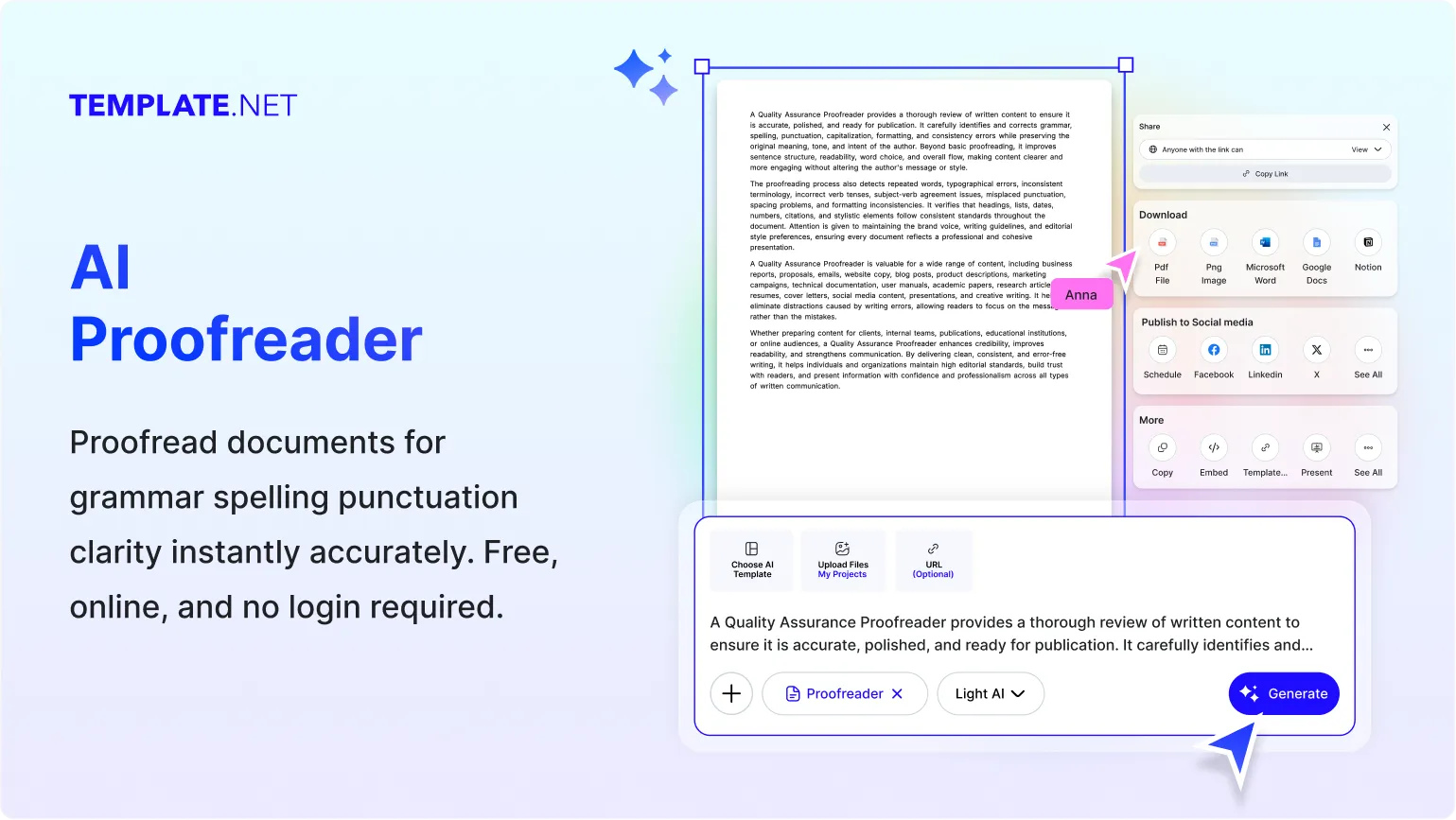 Free AI Proofreader , AI Proofreading & Writing Correction Tool Online [ No Signup ]