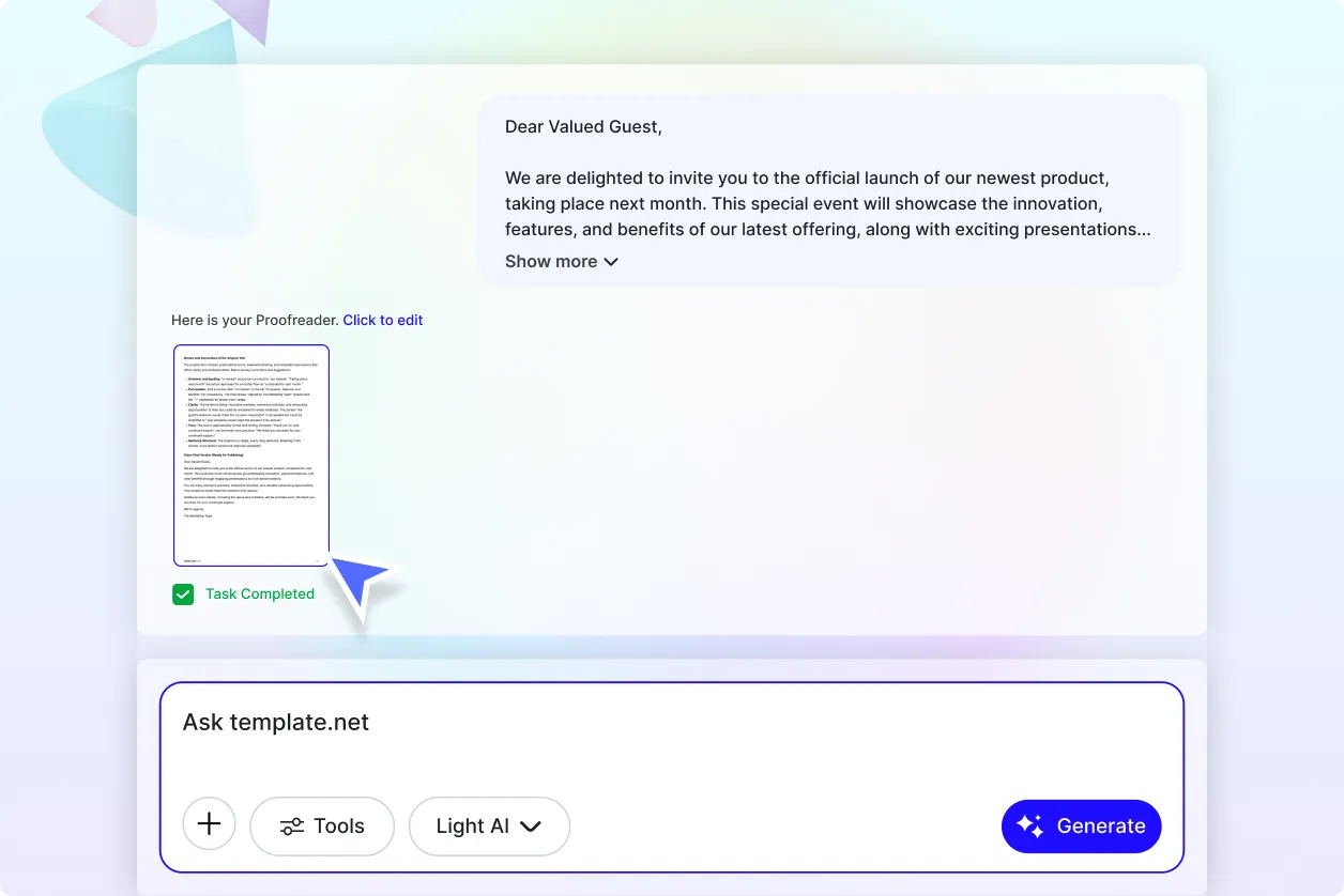 Free AI Proofreader, AI Proofreading Tool Online [ No Signup ]