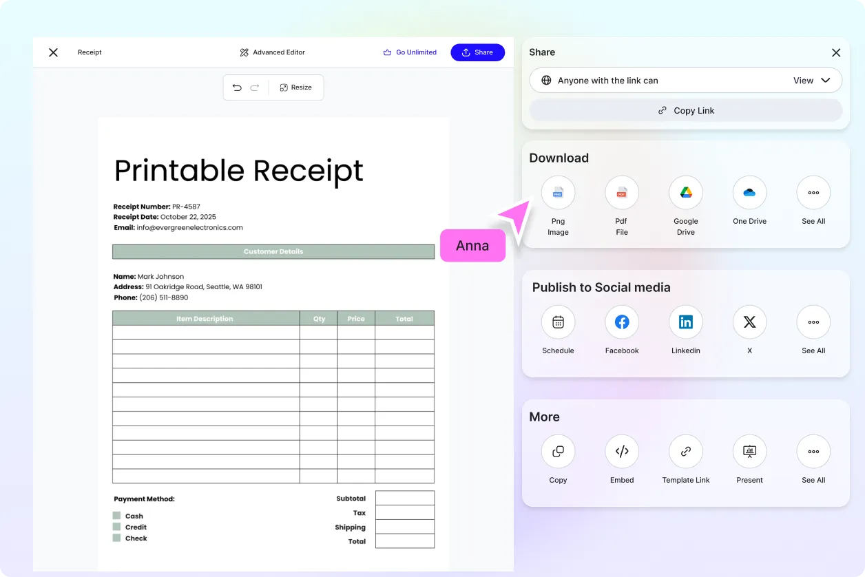 Free AI Receipt Generator, Create Professional Receipts Instantly Online Free AI Receipt Generator, Create Professional Receipts Instantly Online
