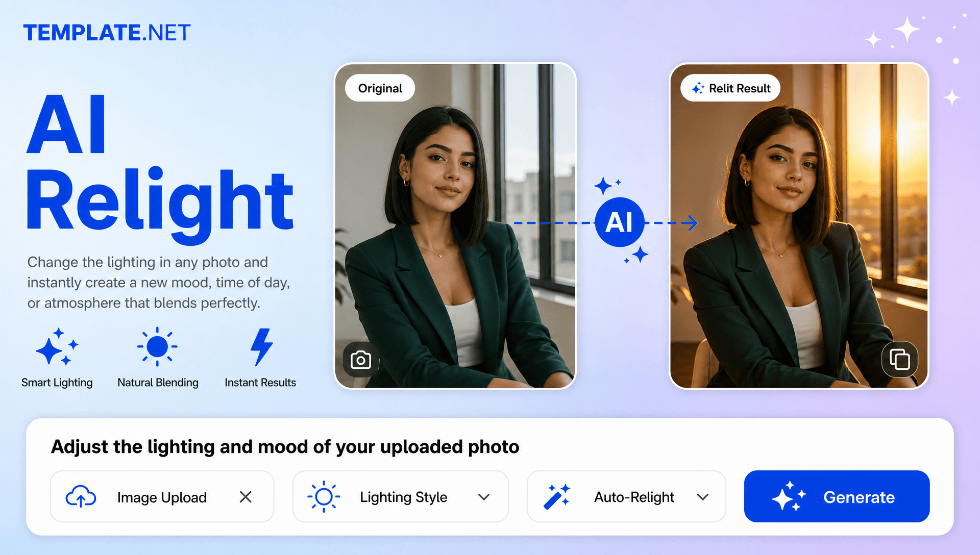 Free AI Image Relighter | Enhance Photo Lighting with AI