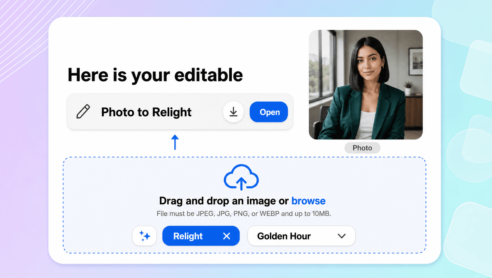 Turn Dark Photos into Balanced Visuals