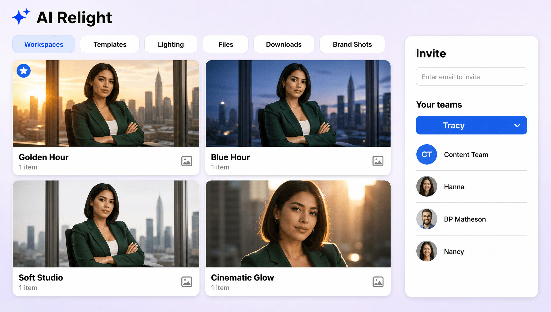 Keep Lighting Consistent Across Creative Sets