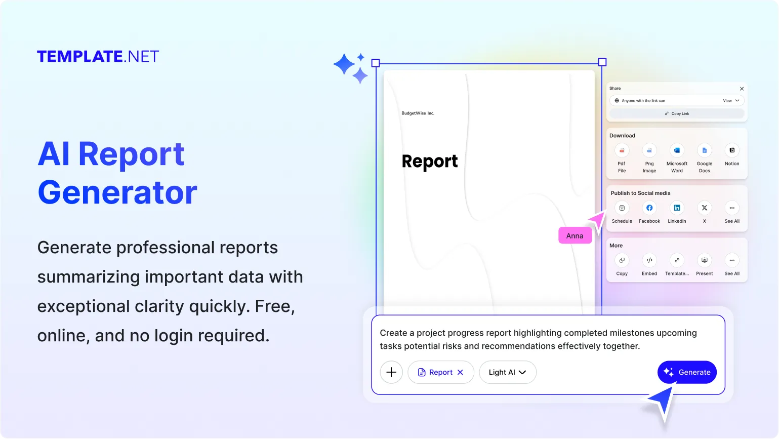 Free AI Report Generator Online, Free Report Maker [ No Signup ]