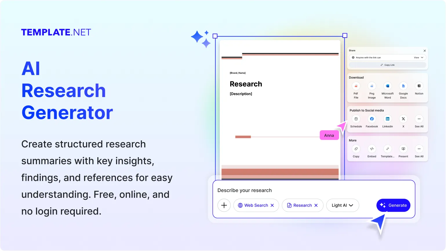Free AI Research Generator, AI Research Maker Online [ No Signup ]