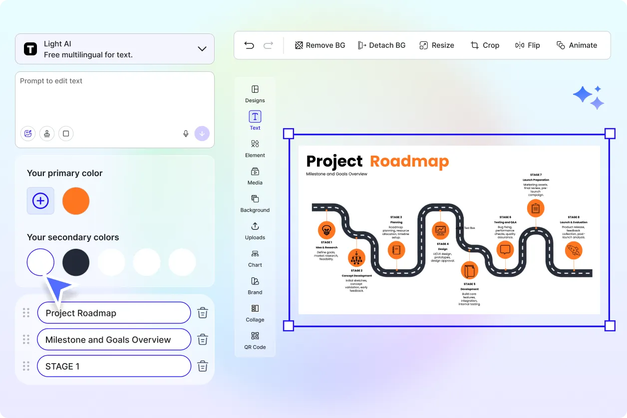 Free AI Roadmap Generator, Visual Roadmap Maker Online [ No Signup ]
