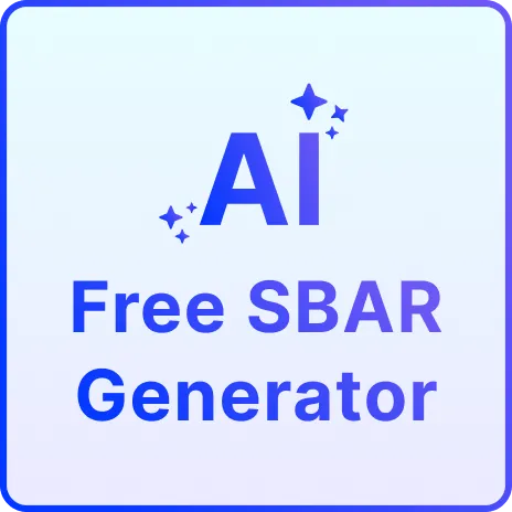 Free AI SBAR Generator, Online SBAR Communication Tool