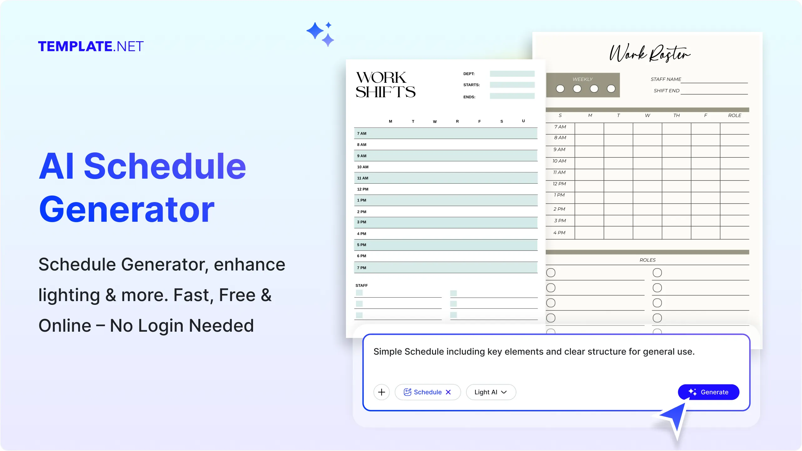 Free AI Schedule Generator Create Schedule Images Online [ No Signup ]