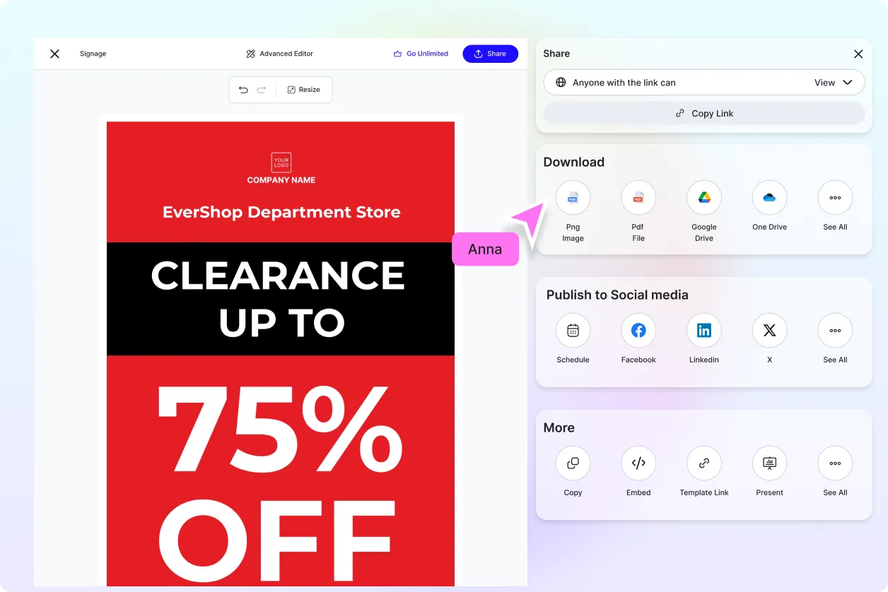 Free AI Signage Generator, Free AI Signage Maker [ No Signup ]