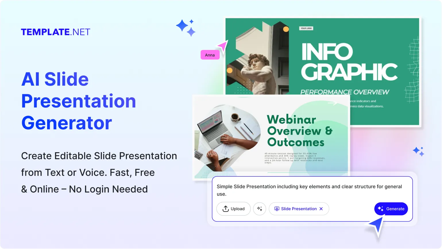 Free AI Slide Presentation Generator, AI Slide Maker Online