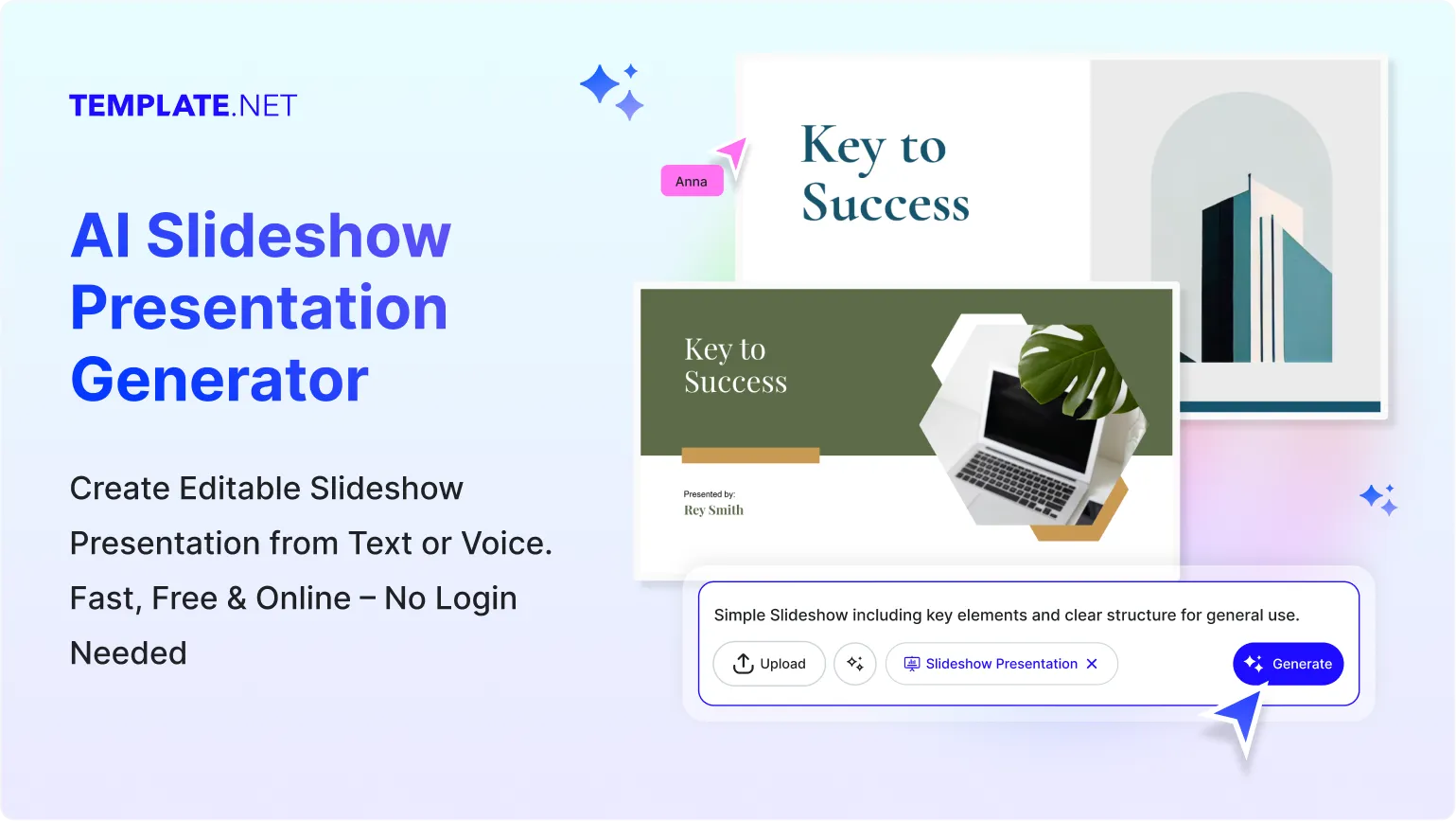 Free AI Slideshow Presentation Generator, AI Slideshow Maker Online