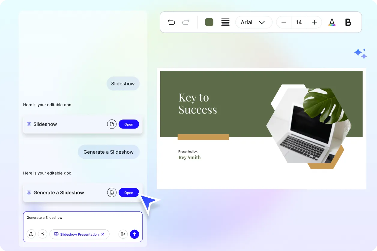Free AI Slideshow Presentation Generator, AI Slideshow Maker Online