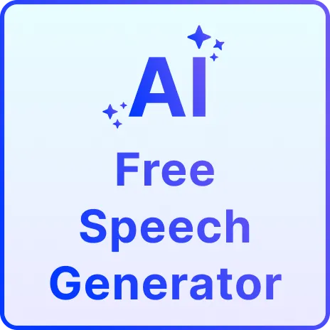 Free AI Speech Generator | AI Speech Writer Online [ No Signup ]