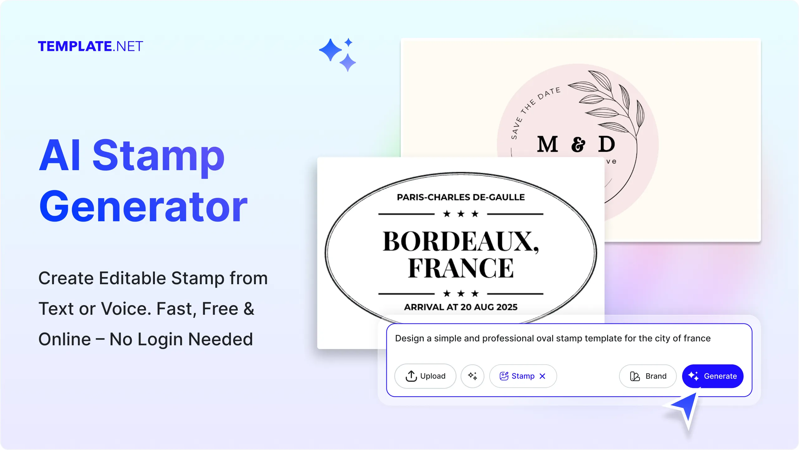Free AI Stamp Generator, Free AI Stamp Maker Online