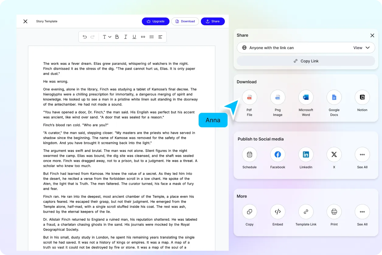 Free AI Story Generator, AI Story Writing Tool Online [ No Signup ]