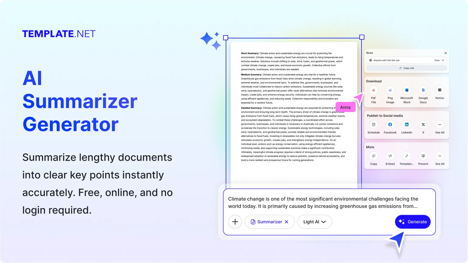 Free AI Summarizer, AI Text Summarizer Online