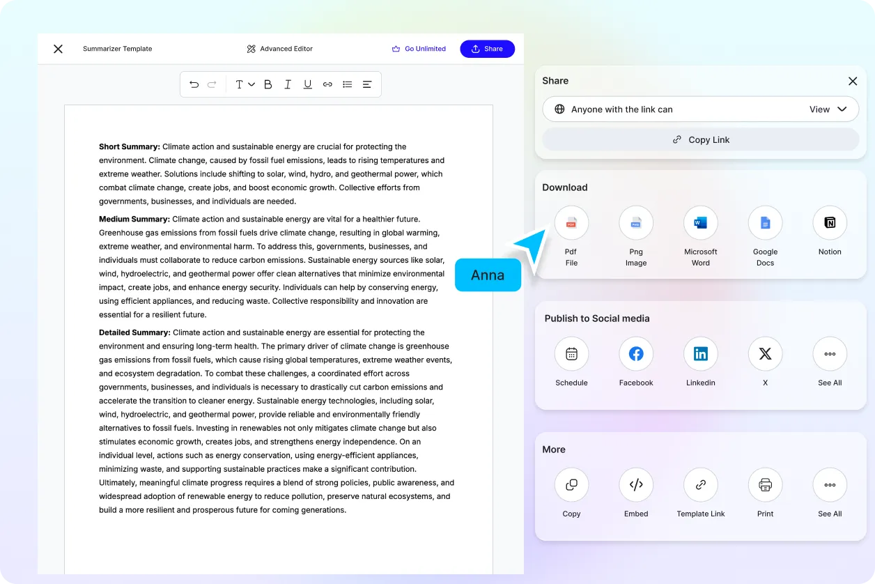 Free AI Summarizer, AI Text Summarizer Online