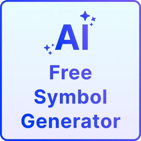 Free AI Symbol Generator, Create Symbol Images Online [ No Signup ]