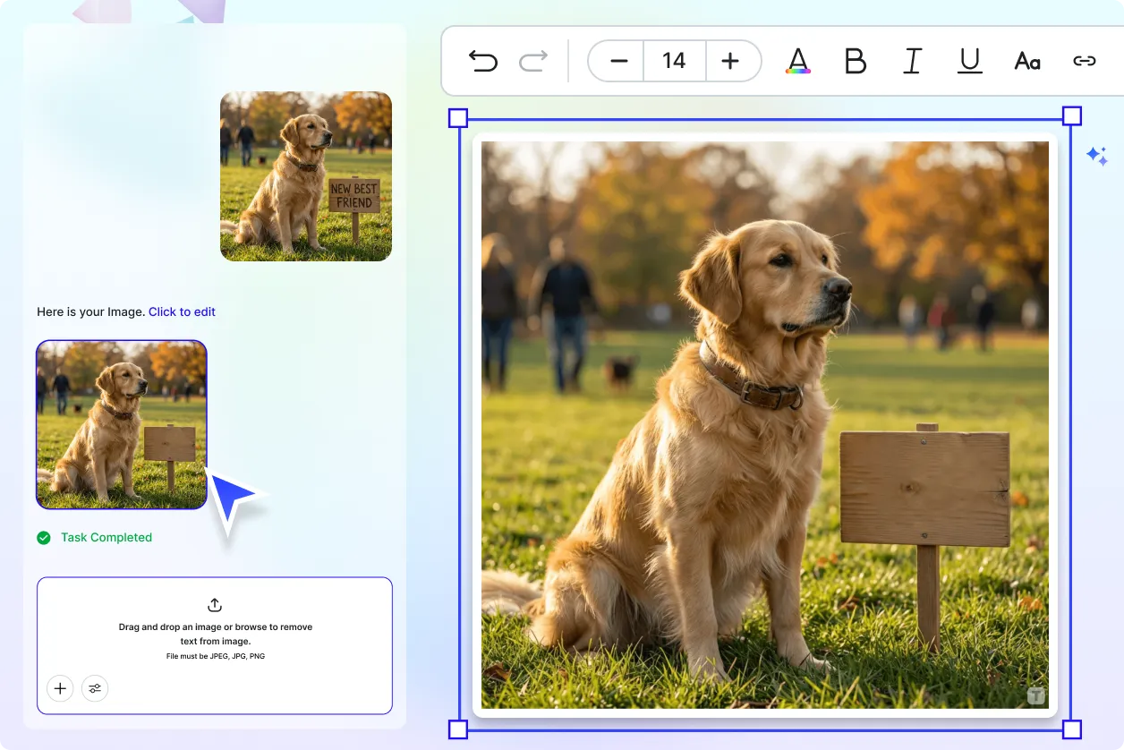 Text Removal Examples Free AI Text Remover, Remove Text from Images Online