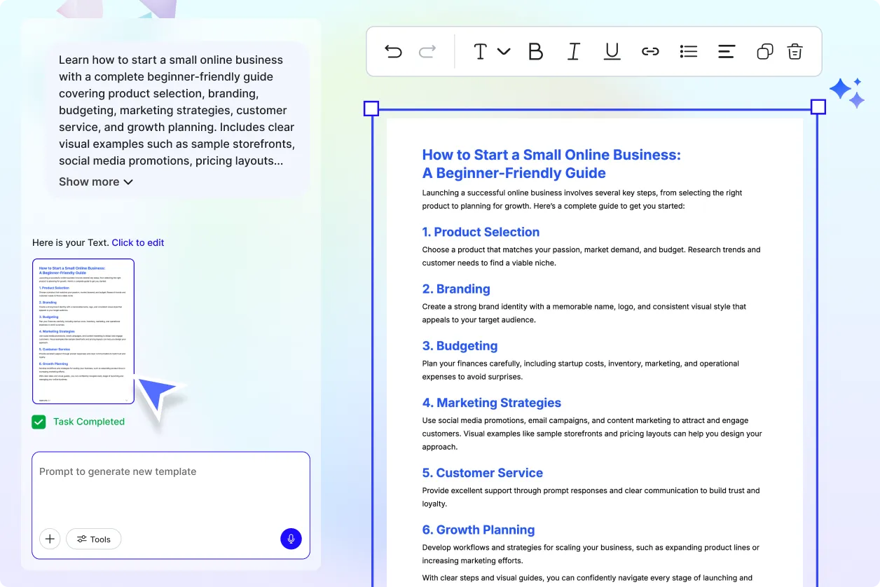 Free AI Text Generator, AI Text Maker Online [ No Signup ]