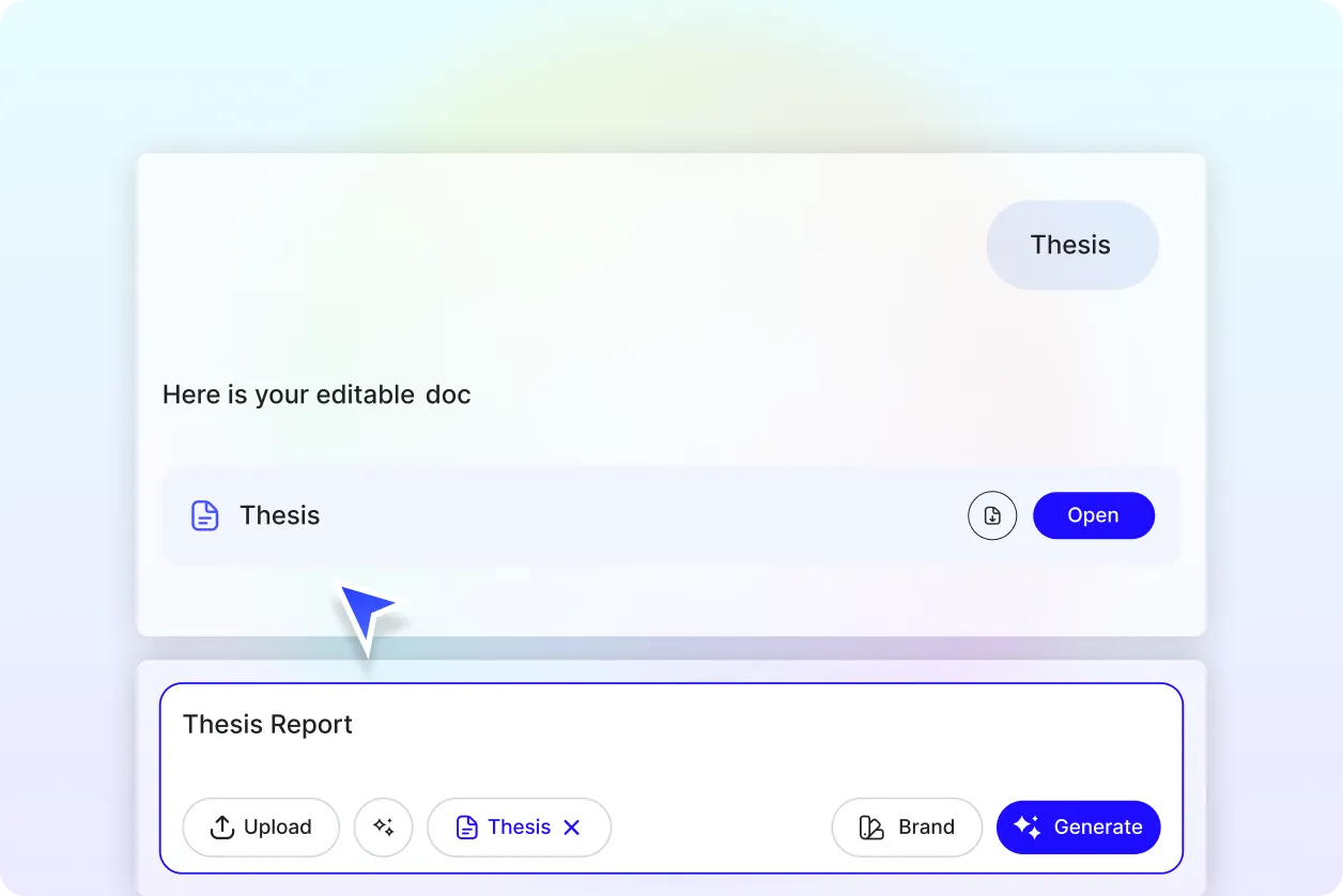 Free AI Thesis Generator, Free Thesis Maker Online