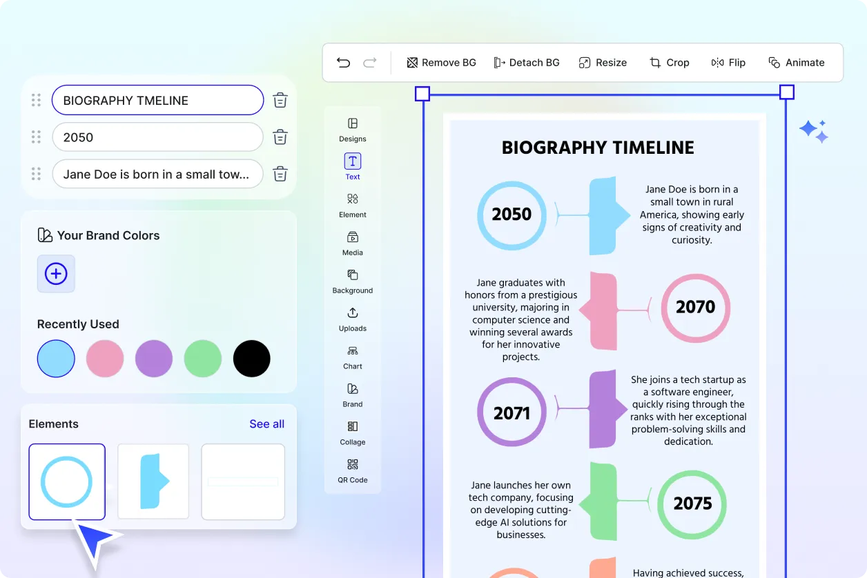 Free AI Timeline Generator, Free AI Timeline Maker Online